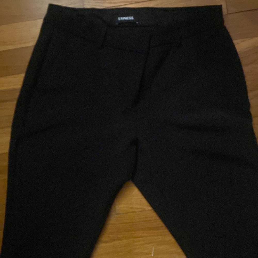 Express Size 10R Black Dress Pants
